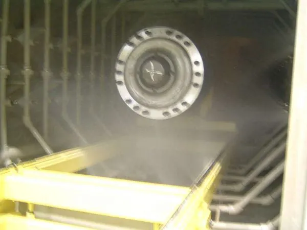 Túnel de lavvagem eixos